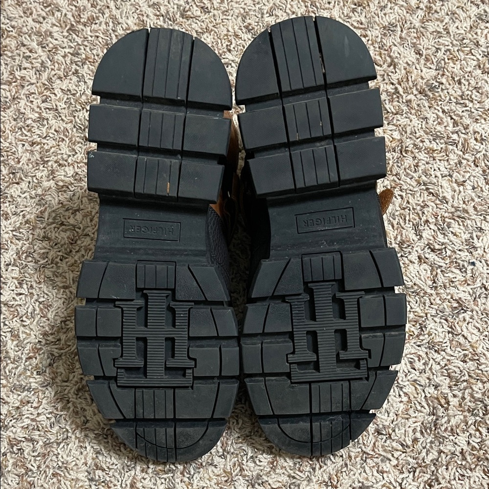 Tommy Hilfiger Tan and Black Outdoor Boots - Picture 2 of 2